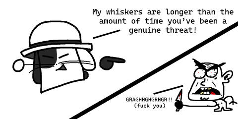 ragebaiting bunny