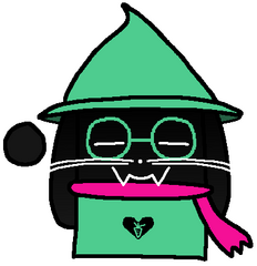 gardener pretending to be ralsei